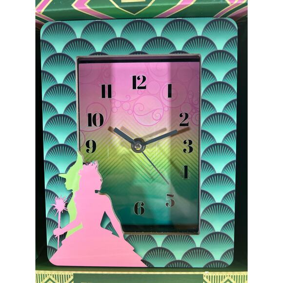 NEW Wicked Glinda Good Witch Frame Desk Clock Green - Picture 1 of 11